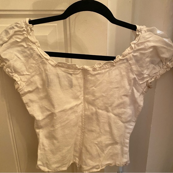 Reformation Milkmaid Corset Style Top - Picture 2 of 3